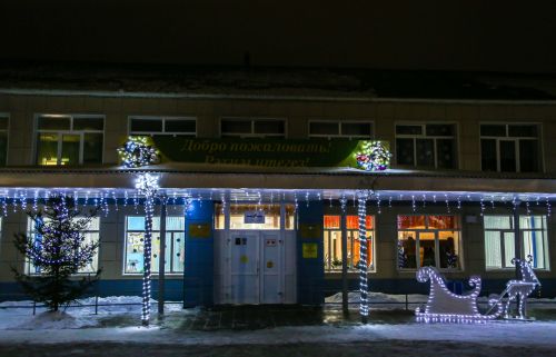 Новогоднее оформление города Мамадыш