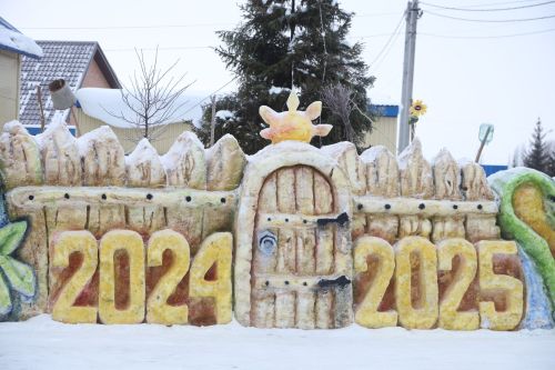 Новогоднее оформление города Мамадыш