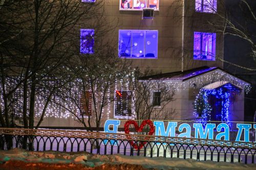 Новогоднее оформление города Мамадыш