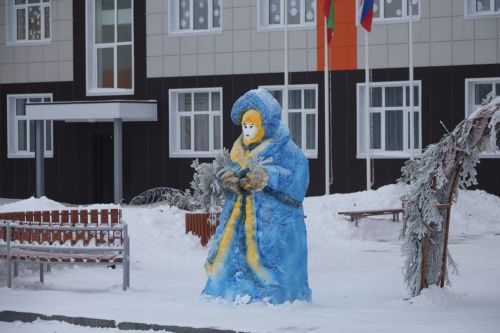 Новогоднее оформление города Мамадыш