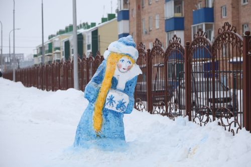 Новогоднее оформление города Мамадыш