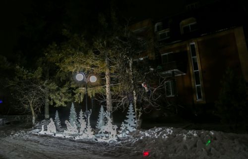 Новогоднее оформление города Мамадыш