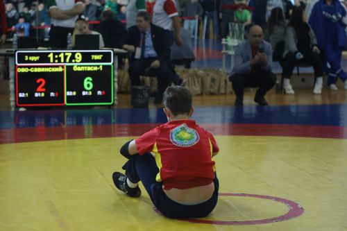 Церемония награждения Первенства РТ по национальной борьбе на призы журнала "Ялкын" и памяти легендарного борца Рафаэля Мухаметшина