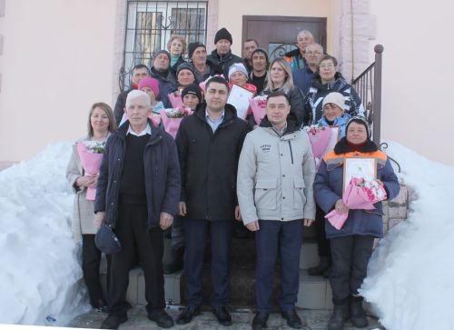В ООО "Мамадыш ЖКУ" состоялось награждение лучших сотрудников по случаю профессионального праздника