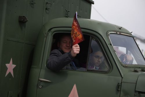 В Мамадыше отпраздновали День Победы-2024: шествие колонн. Часть 1
