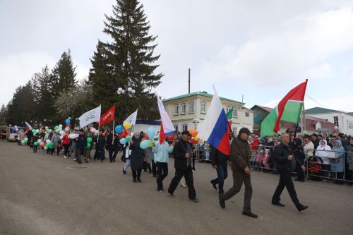 В Мамадыше отпраздновали День Победы-2024: шествие колонн. Часть 2