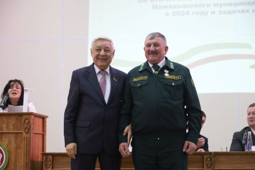 На заседании Совета Мамадышского состоялось награждение