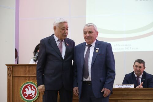 На заседании Совета Мамадышского состоялось награждение