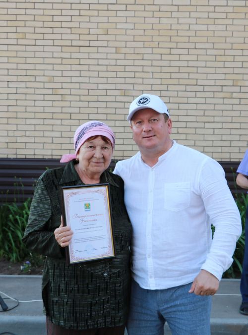 Праздник двора в рамках проекта "Лето в Татарстане"