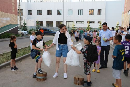 Праздник двора в рамках проекта "Лето в Татарстане"