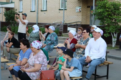 Праздник двора в рамках проекта "Лето в Татарстане"