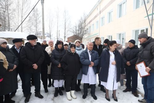 Открытие инфекционного отделения центральной районной больницы