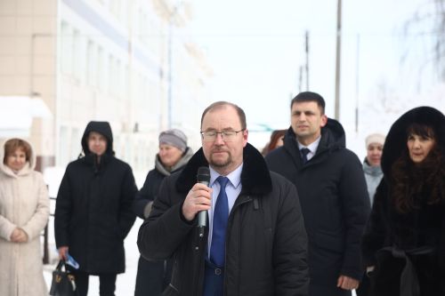 Открытие инфекционного отделения центральной районной больницы