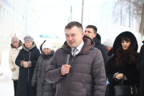 Открытие инфекционного отделения центральной районной больницы