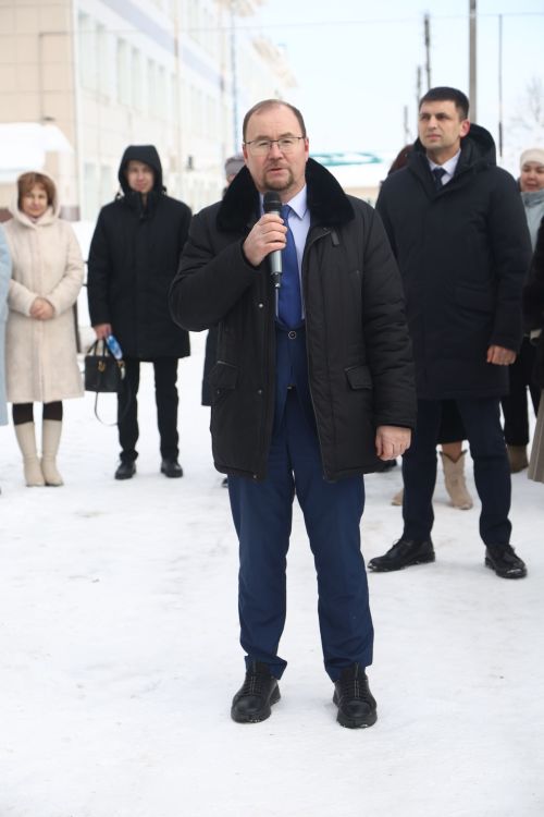 Открытие инфекционного отделения центральной районной больницы