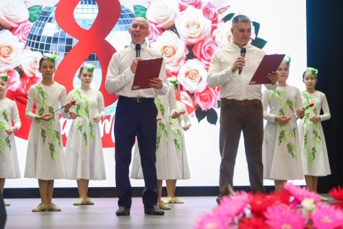 Праздничный концерт в честь Международного женского дня