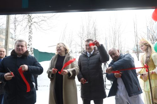 Открытие инфекционного отделения центральной районной больницы