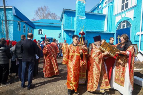 Божественную Литургию в Мамадыше возглавил Митрополит Казанский и Татарстанский Кирилл