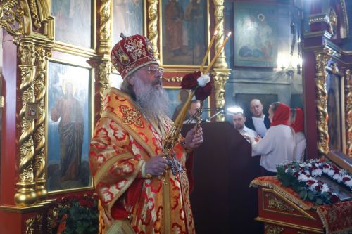 Божественную Литургию в Мамадыше возглавил Митрополит Казанский и Татарстанский Кирилл