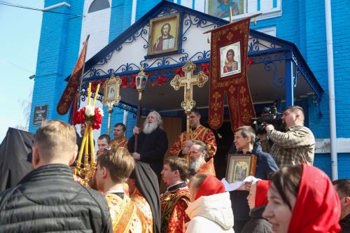 Божественную Литургию в Мамадыше возглавил Митрополит Казанский и Татарстанский Кирилл