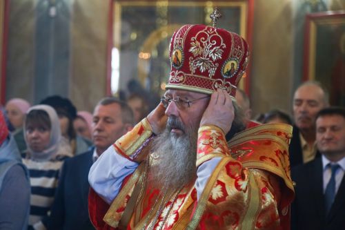 Божественную Литургию в Мамадыше возглавил Митрополит Казанский и Татарстанский Кирилл