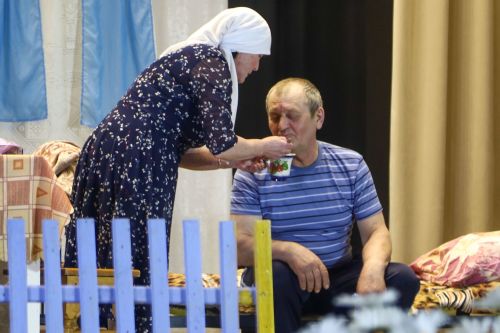 Мамадышский народный театр представил премьеру - спектакль «Акланмаган өметлэр»