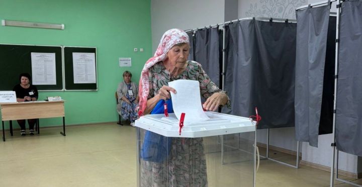 На 10 часов явка избирателей в Мамадышском районе составила 23,48%