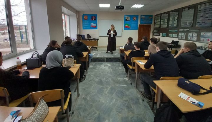 В Мамадышском колледже прошла профориентационная встреча