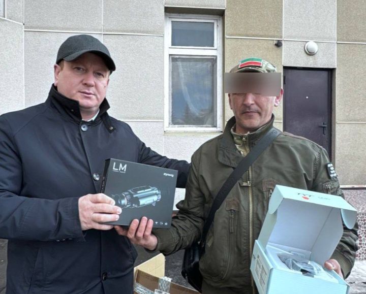 Глава Мамадышского района Вадим Никитин встретился с бойцом СВО