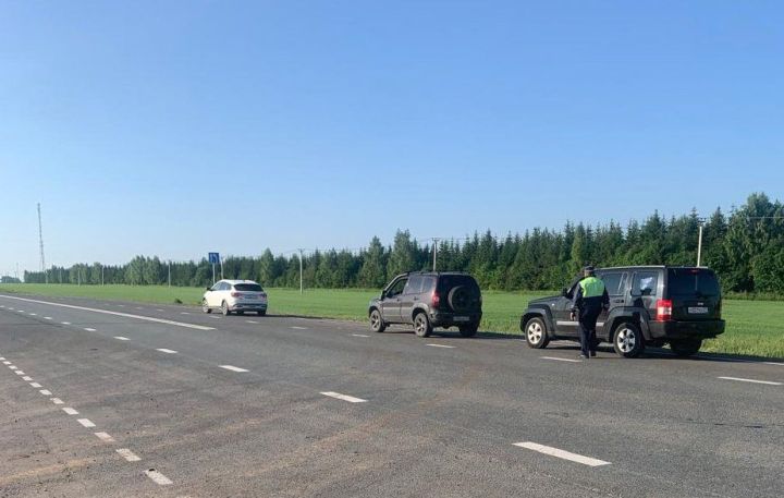 В Мамадыше в ходе рейда «Тоннель» выявлено два нарушения ПДД