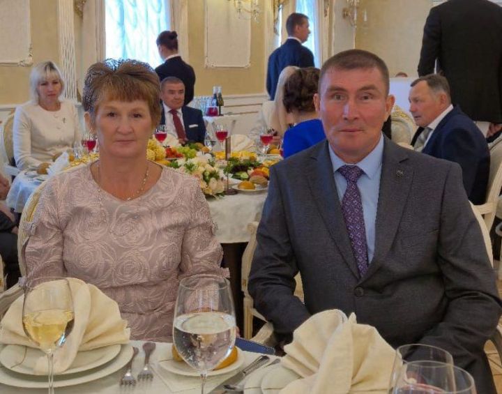 Семья из Мамадыша приняла участие на приеме в честь лучших семей Татарстана