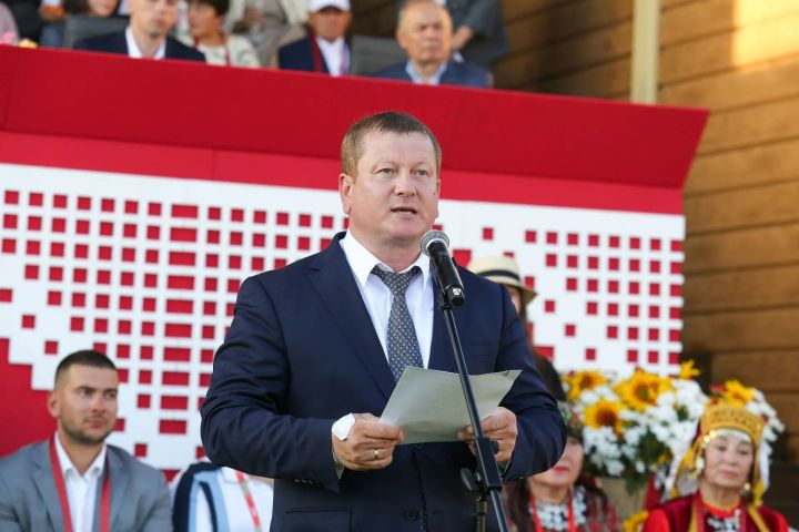 Поздравление главы Мамадышского района с Питрау