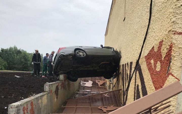 В Татарстане произошла необычная и курьезная авария