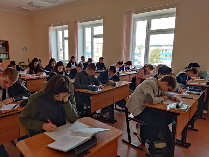 Мамадышцы присоединились к всемирной образовательной акции «Татарча диктант-2021»