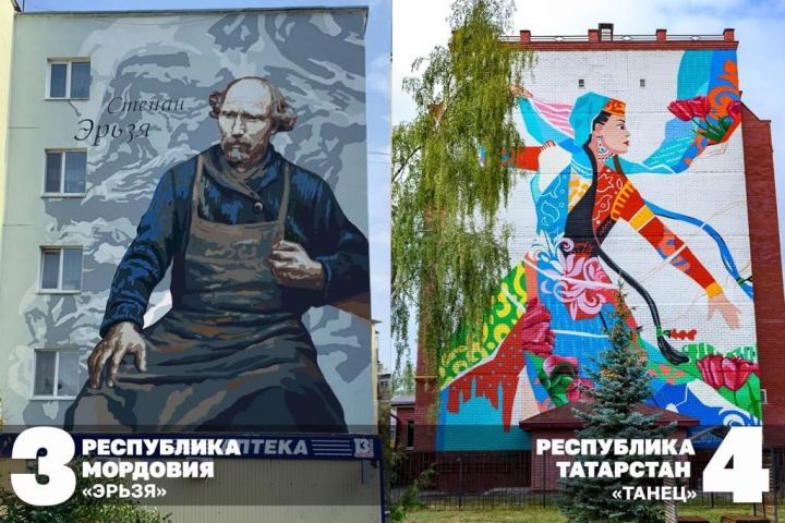 Татарстан участвует в голосовании за лучшую граффити-работу