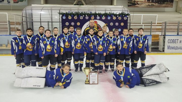 Мамадышская команда завоевала золото в турнире по хоккею