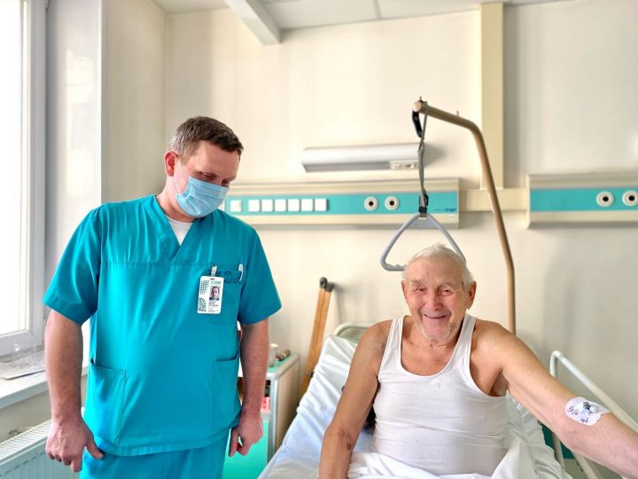 Челнинские врачи спасли 83-летнего жителя Мамадыша