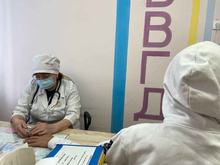 В Мамадышской ЦРБ вакцинировался первый ребенок