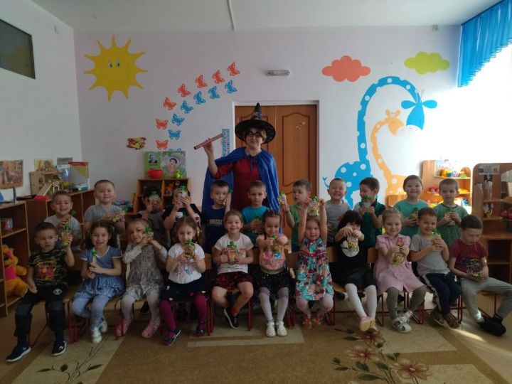 Как отметили День Космонавтики воспитанники детского сада «Бэлэкэч»
