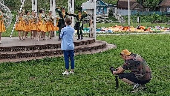 Московские специалисты снимают клип в Мамадыше