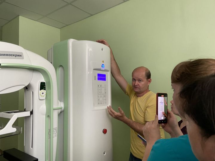В мамадышской ЦРБ запустили цифровой маммограф