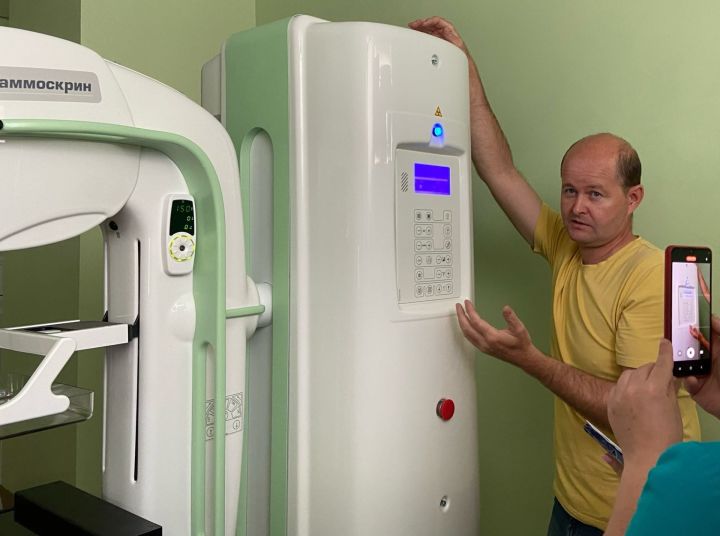 В мамадышской центральной районной больнице запустили цифровой маммограф