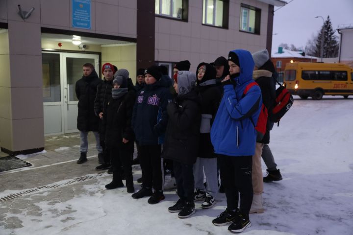 Учащиеся мамадышской школы-интерната отправились на «Единые игры»