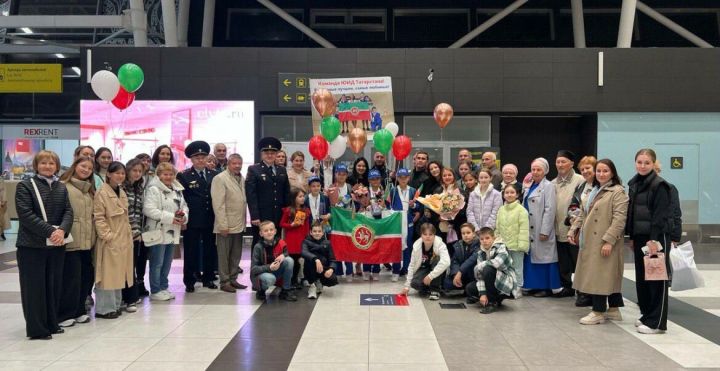 Татарстанская команда юных инспекторов движения вернулась в Казань, завоевав третье место во Всероссийском конкурсе