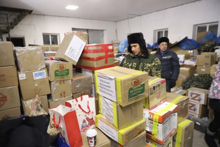 В зону Специальной военной операции отправлено ещё 9 тонн гуманитарного груза для наших военнослужащих