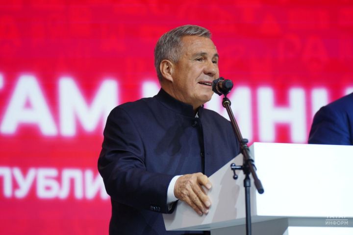 Минниханов: «Благодаря нашему Президенту Татарстан — один из опорных пунктов России»