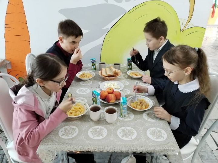 В Мамадышском районе продолжается контроль качества питания в школах