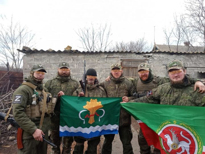 Военнослужащий Ленар Галяутдинов: «С мамадышским флагом воюем против неонацистов»