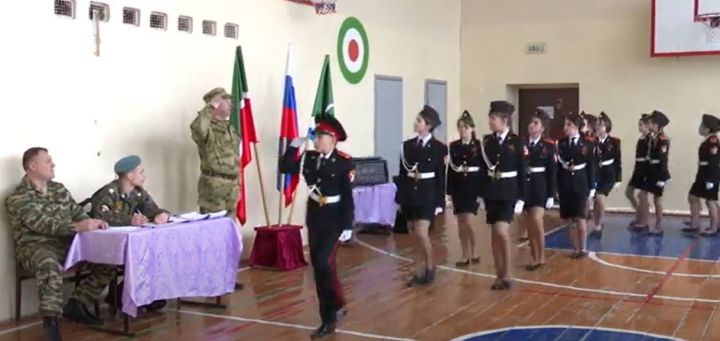 В Мамадыше прошел смотр-конкурс строя и песни