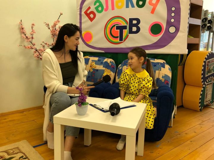Воспитанники мамадышского детского сада запустили свой телеканал